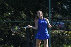 WTen vs Assumption  Wheaton College Women’s Tennis vs Assumption College. - Photo By: KEITH NORDSTROM